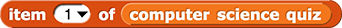 item (1) of (computer science quiz)
